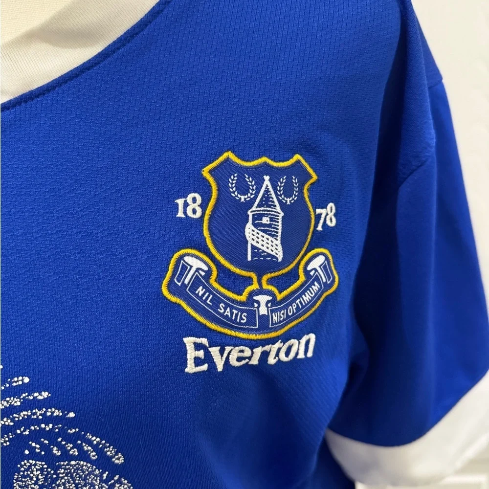 Nike Everton FC Chang Jersey Blue Soccer Shirt Size XL